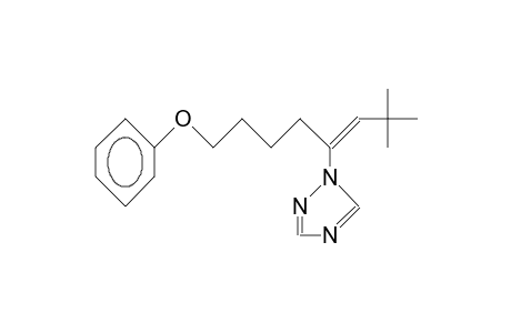 2,2-Dimethyl-8-phenoxy-4-(1,2,4-triazolyl-1)-trans-3-octene