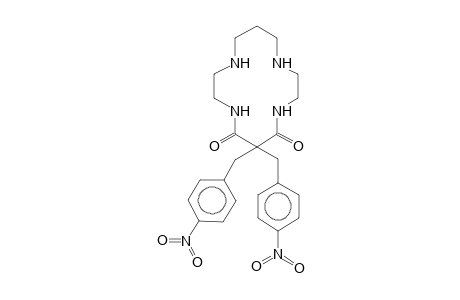 6,6-Bis-(4-nitro-benzyl)-1,4,8,11-tetraaza-cyclotetradecane-5,7-dione