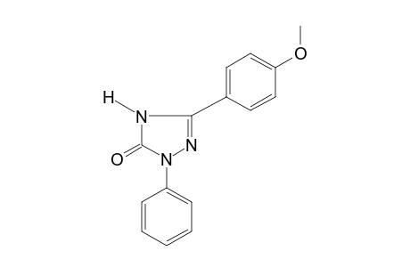 3-(p-methoxyphenyl)-1-phenyl-deltasquare-1,2,4-triazolin-5-one