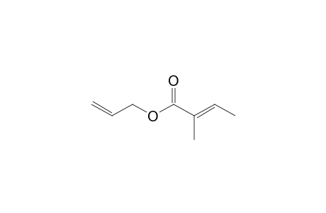 2-Butenoic acid, 2-methyl-, 2-propenyl ester, (E)-