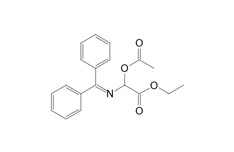 2-Acetoxy-N-(diphenylmethylene)glycine ethyl ester