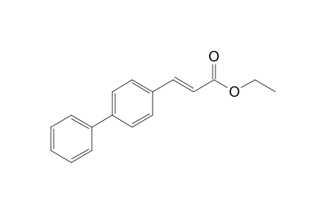 (E)-3-(4-phenylphenyl)-2-propenoic acid ethyl ester