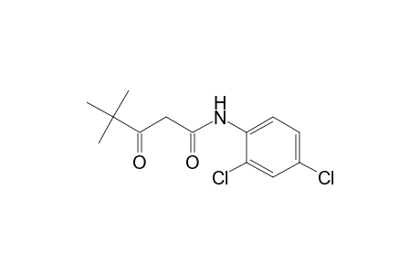 Pentanamide, N-(2,4-dichlorophenyl)-4,4-dimethyl-3-oxo-
