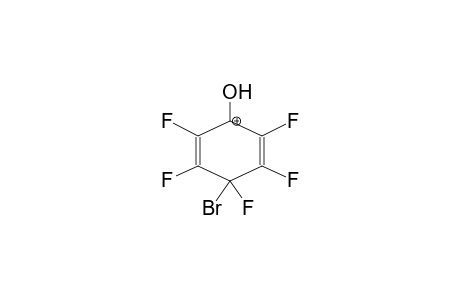 1-BROMO-4-HYDROXYPENTAFLUOROBENZOLONIUM CATION