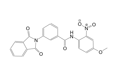 benzamide, 3-(1,3-dihydro-1,3-dioxo-2H-isoindol-2-yl)-N-(4-methoxy-2-nitrophenyl)-