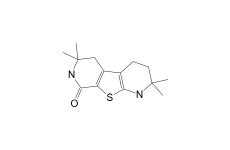 1,2,3,4,6,7-HEXAHYDRO-2,2,6,6-TETRAMETHYL-THIENO-[2,3-B:5,4-C']-DIPYRIDIN-8-(5H)-ONE