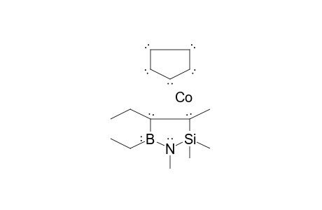 Cobalt, (.eta.5-2,4-cyclopentadien-1-yl)[(3,4-.eta.)-4,5-diethyl-1,2,2,3-tetramethyl-1-aza-2-sila-5-boracyclopent-3-ene-B5,N1]-