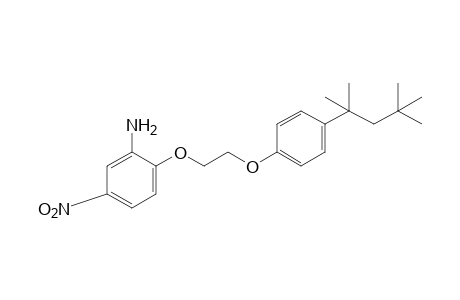 5-Nitro-2-{2-[p-(1,1,3,3-tetramethylbutyl)phenoxy]ethoxy}aniline