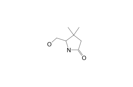 5-HYDROXYMETHYL-4,4-DIMETHYLPYRROLIDIN-2-ONE