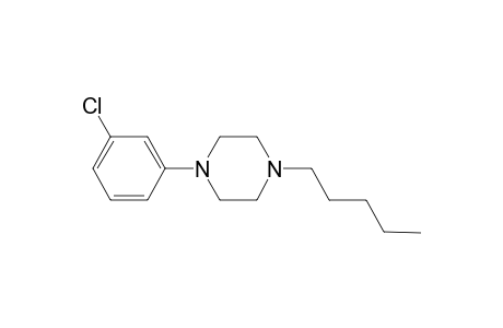1-(3-Chlorophenyl)-4-pentyl-piperazine