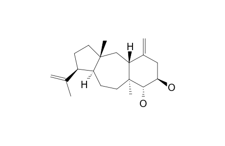 Benz[f]azulene-7,8-diol, tetradecahydro-3a,8a-dimethyl-5-methylene-1-(1-methylethenyl)-, [1S-(1.alpha.,3a.beta.,4a.beta.,7.beta.,8.alpha.,8a.alpha.,10a.alpha.)]-