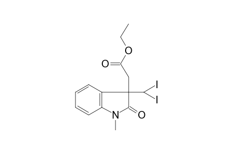 2-[3-(diiodomethyl)-2-keto-1-methyl-indolin-3-yl]acetic acid ethyl ester