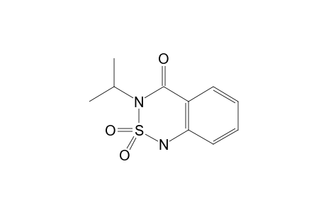 3-isopropyl-1H-2,1,3-benzothiadiazin-4(3H)-one 2,2-dioxide