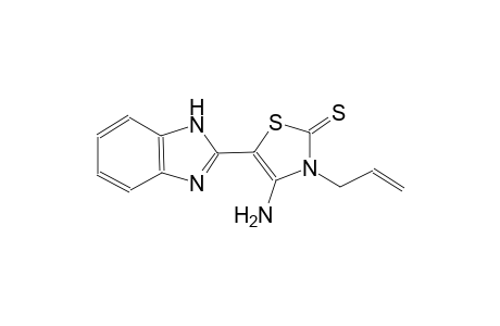 3-allyl-4-amino-5-(1H-benzimidazol-2-yl)-1,3-thiazole-2(3H)-thione