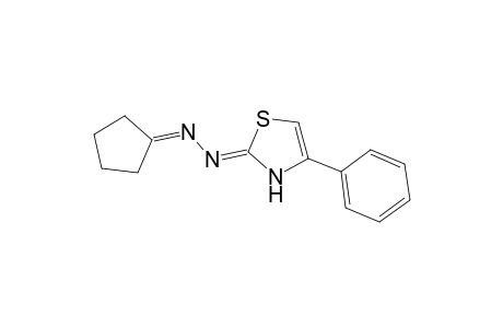 Cyclopentanone ((2Z)-4-phenyl-1,3-thiazol-2(3H)-ylidene)hydrazone