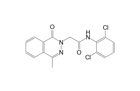 N-(2,6-dichlorophenyl)-2-(4-methyl-1-oxo-2(1H)-phthalazinyl)acetamide