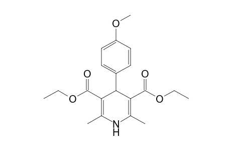 1,4-dihydro-2,6-dimethyl-4-(p-methoxyphenyl)-3,5-pyridinedicarboxylic acid, diethyl ester