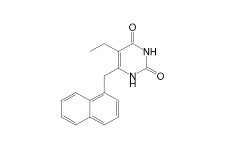 5-Ethyl-6-(1-naphthylmethyl)uracil