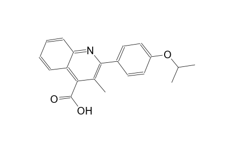 2-(4-isopropoxyphenyl)-3-methyl-4-quinolinecarboxylic acid