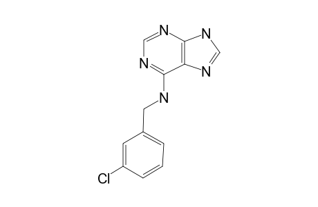 N-(3-Chlorobenzyl)-9H-purin-6-amine