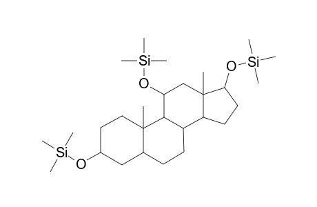 5.BETA.-ANDROSTANE-3.ALPHA.,11.ALPHA.,17.BETA.-TRIOL(3.ALPHA.,11.ALPHA.,17.BETA.-TRI-TRIMETHYLSILYL ETHER)