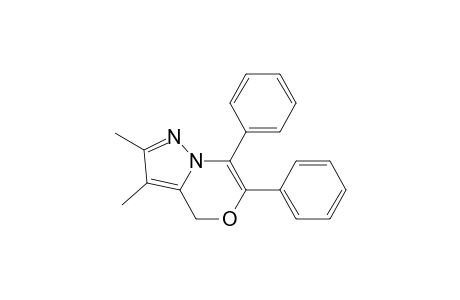 2,3-dimethyl-6,7-di(phenyl)-4H-pyrazolo[1,5-d][1,4]oxazine