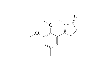 3-(2,3-dimethoxy-5-methyl-phenyl)-2-methyl-cyclopent-2-en-1-one