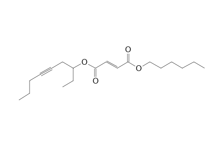 Fumaric acid, hexyl non-5-yn-3-yl ester