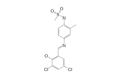 4'-[(3,5-dichlorosalicylidene)amino]methanesulfono-o-toluidide