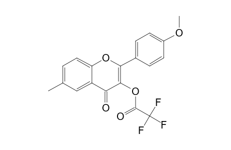 3-Hydroxy-4'-methoxy-6-methylflavone, trifluoroacetate