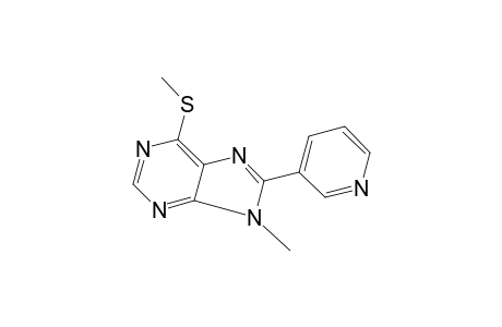 9-methyl-6-(methylthio)-8-(3-pyridyl)-9H-purine