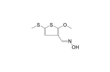 (E)-2-METHOXY-5-METHYLTHIO-3-(HYDROXYIMINOMETHYL)THIOPHENE