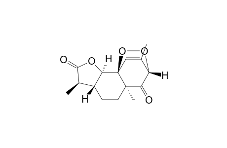 3H-3,9b-Ethenofuro[3,2-h]-1,2-benzodioxin-4,8(4aH,7H)-dione, 5,6,6a,9a-tetrahydro-4a,7,10-trimethyl-, [3S-(3.alpha.,4a.alpha.,6a.beta.,7.beta.,9a.alpha.,9b.alpha.)]-