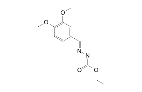 3-veratrylidenecarbazic acid, ethyl ester