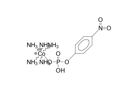 (4-Nitro-phenylphosphate)-(pentamino-cobalt) dication