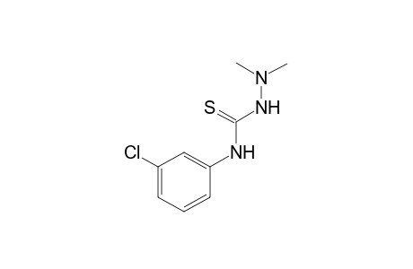 4-(m-chlorophenyl)-1,1-dimethyl-3-thiosemicarbazide