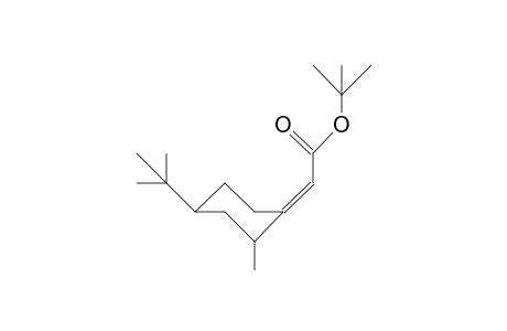 (Z,2S,4R)-(+)-(2-Methyl-4-tert-butyl-cyclohexylidene)-acetic acid, tert-butyl ester