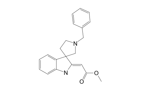(2Z)-2-[1'-(benzyl)spiro[indoline-3,3'-pyrrolidine]-2-ylidene]acetic acid methyl ester