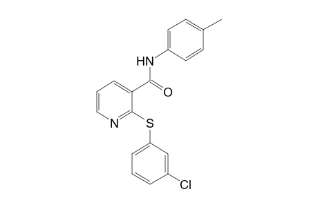 2-[(m-chlorophenyl)thio]-p-nicotinotoluidide