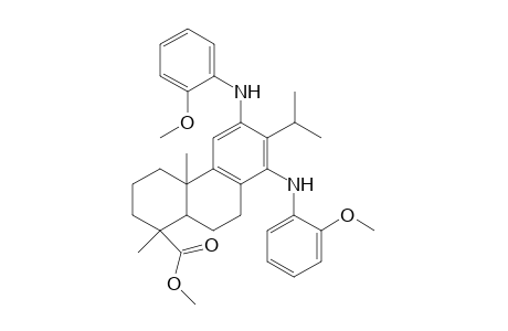 METHYL-12,14-BIS-[(2-METHOXYPHENYL)-AMINO]-DEHYDROABIETATE