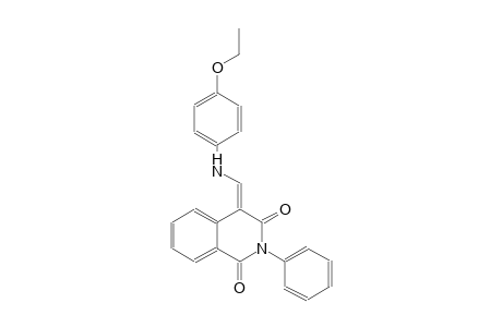1,3(2H,4H)-isoquinolinedione, 4-[[(4-ethoxyphenyl)amino]methylene]-2-phenyl-, (4E)-