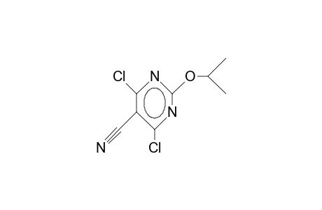 4,6-DICHLORO-2-ISOPROPOXY-5-PYRIMIDINECARBONITRILE