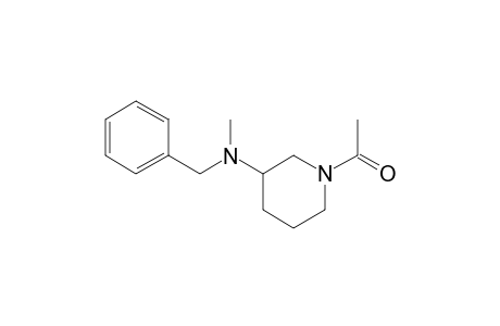 N-Methyl-N-(phenylmethyl)-3-piperidinamine, N'-acetyl-