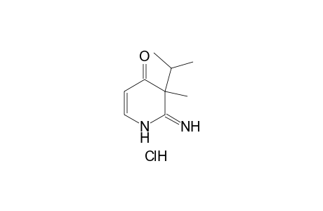 2,3-dihydro-2-imino-3-methyl-3-isopropyl-4(1H)-pyridone, hydrochloride