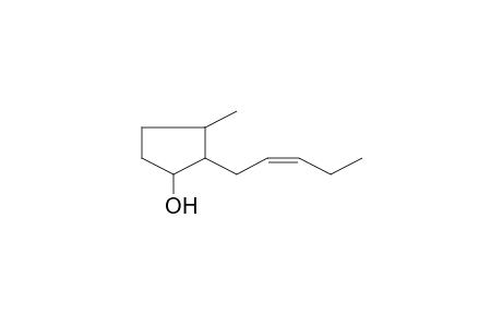 3-Methyl-2-[(2Z)-2-pentenyl]cyclopentanol