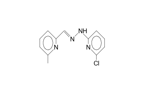 (E)-6-Methyl-2-pyridinecarbaldehyde 6'-chloro-pyridin-2'-ylhydrazone