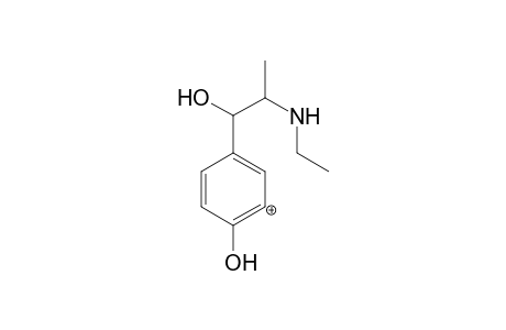 Dioxethedrine artifact (-H2O) MS2