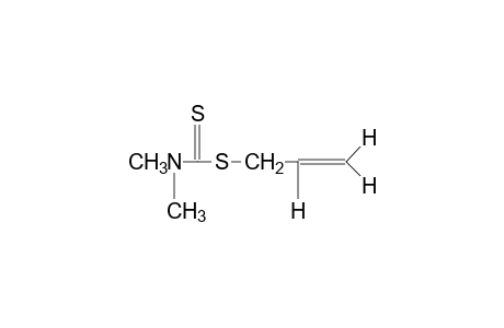 dimethyldithiocarbamic acid, allyl ester