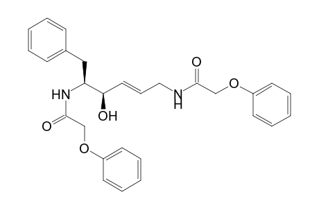 N,N'-[(2E,4R,5S)-4-Hydroxy-6-phenylhex-2-ene-1,5-diyl]bis(2-phenoxyacetamide)