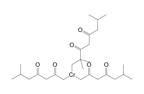 [(2,2,7-trimethyloctane-3,5-dione)di(6-methylheptane-2,4-dione)]chromium